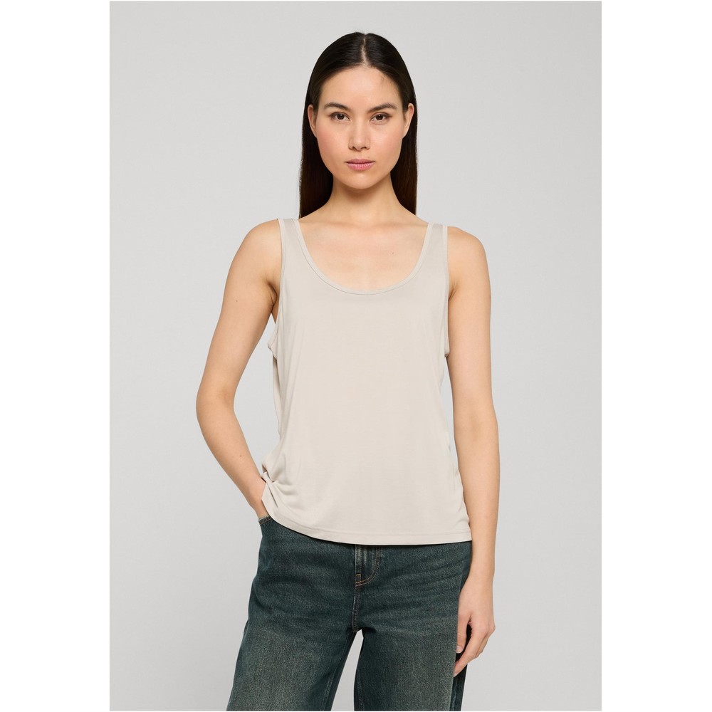Urban Classics - Modal Loose Mouwloze top - Grijs